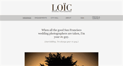 Desktop Screenshot of loicphoto.com